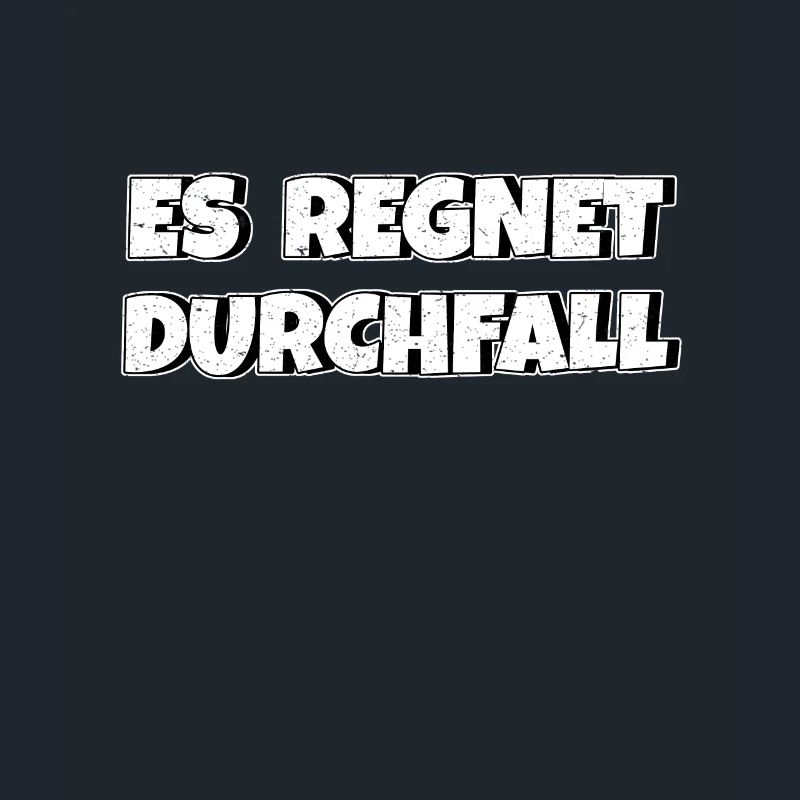 Es regnet Durchfall