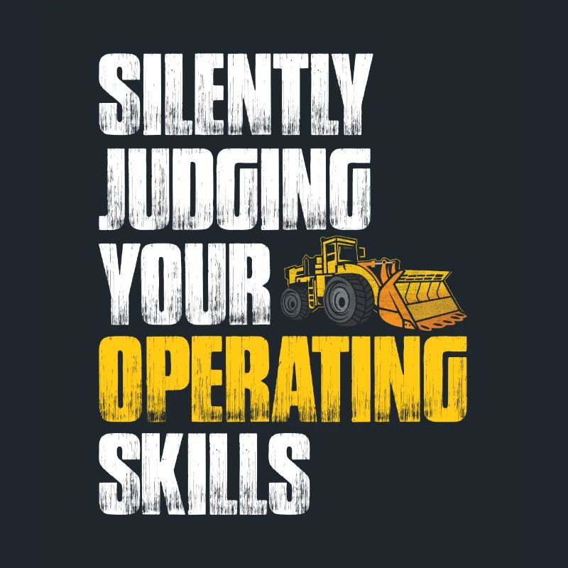 Construction machinery operator Excavator driver Excavator driver Construction workers
