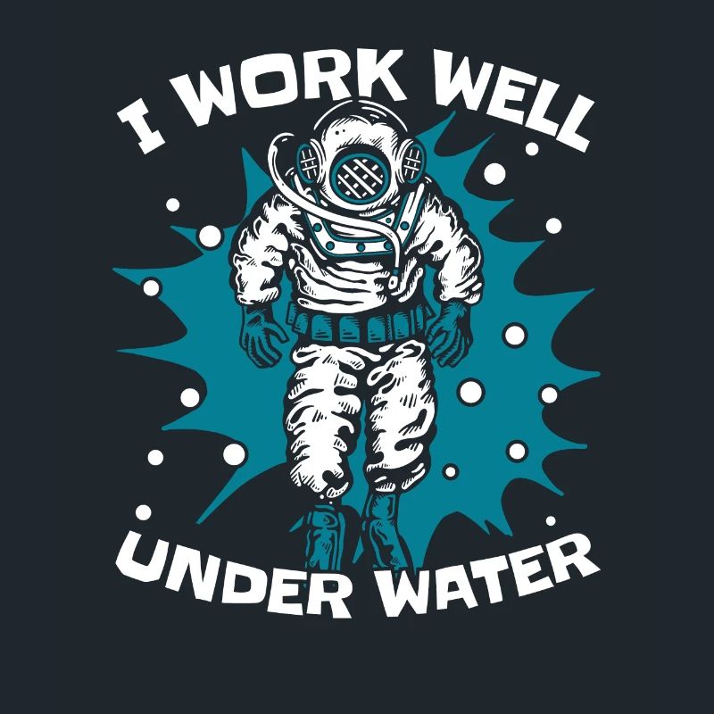 I Work Well Under Water Diving Mask