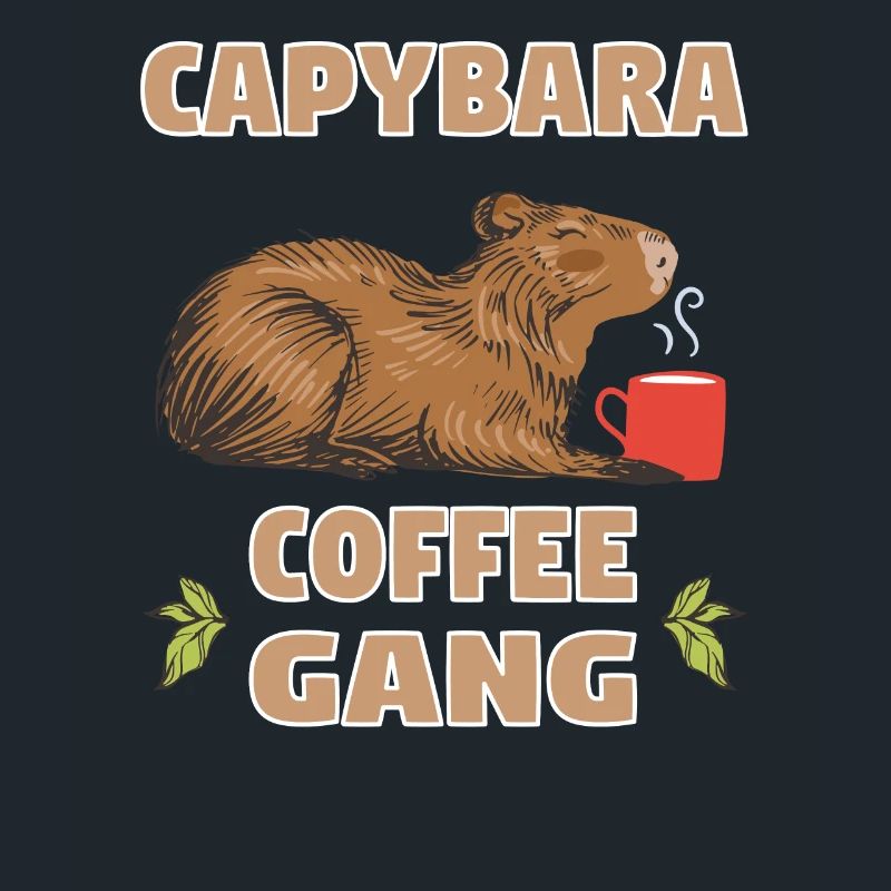 Cappybara Capybara Café Capybara Ventilateurs