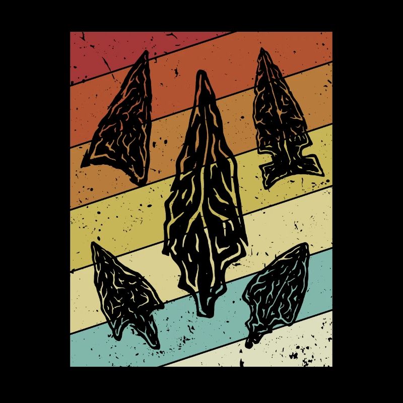 Retro Arrowhead Hunter Arrowhead Collection