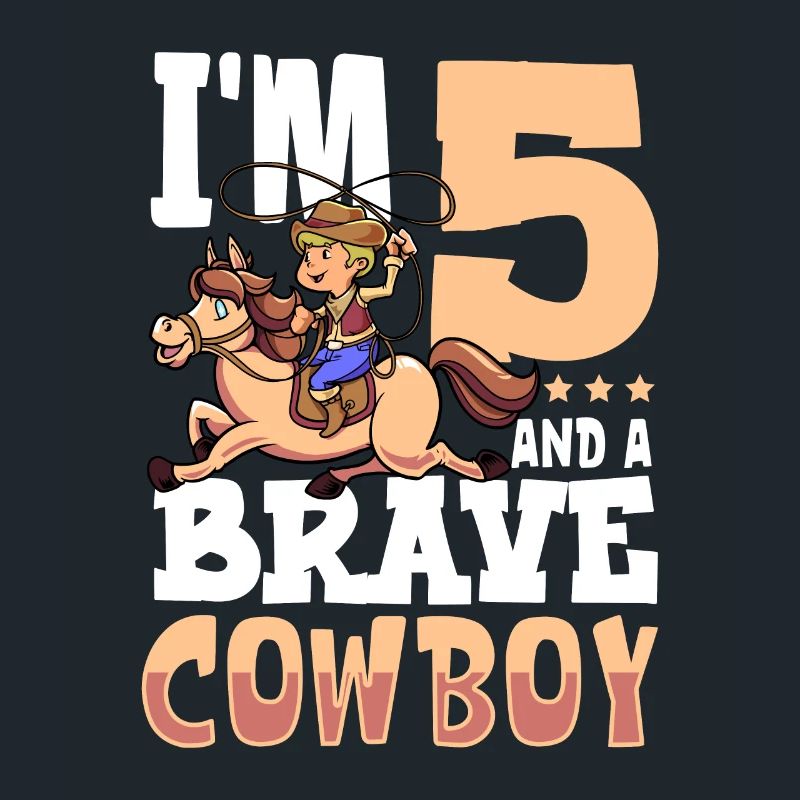 Ich bin 5 - Jungen Cowboy