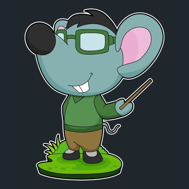 Mouse Teacher Pointer School