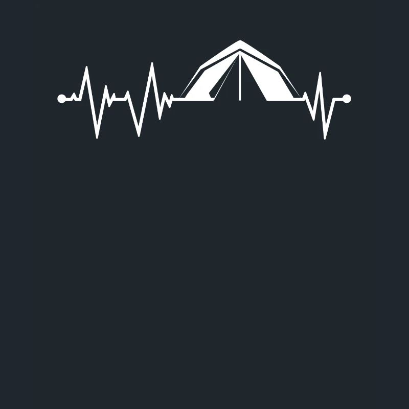 Camping tent heartbeat
