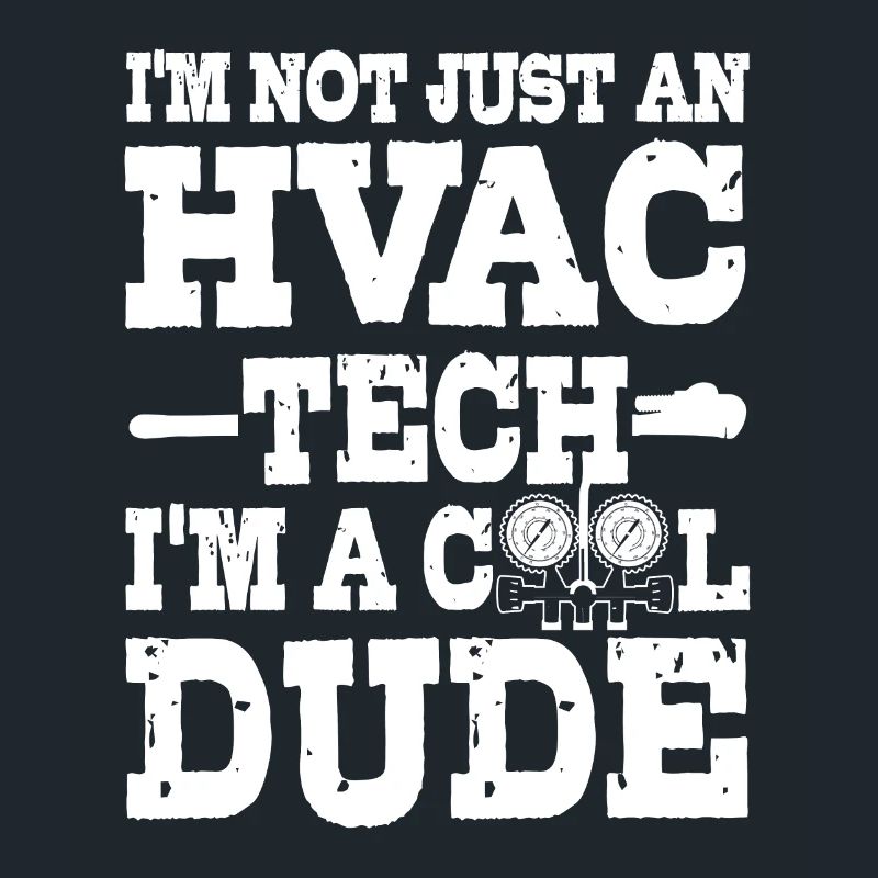 Lustiger Hvac-techniker-kleid Hvac-tech-cooler Typ