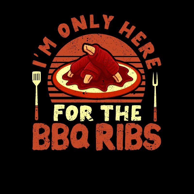 Ich bin nur wegen der BBQ-Rippchen hier Lustiger