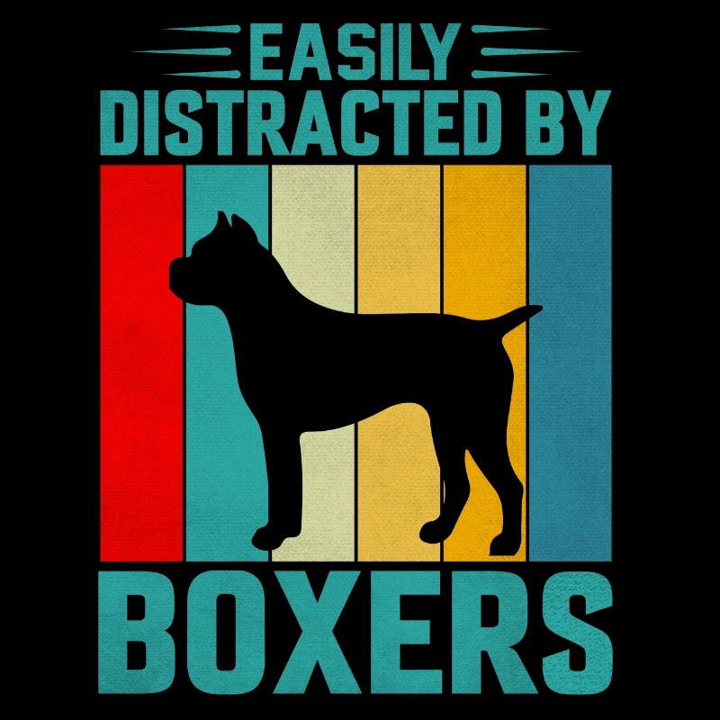 Facilement distrait par les boxeurs