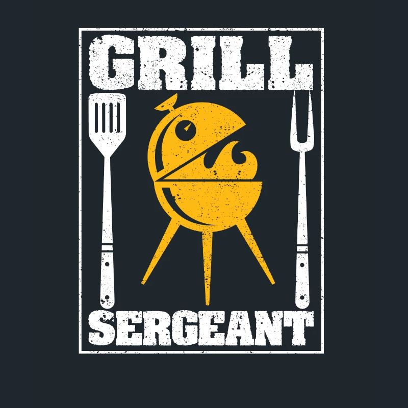 Grill Sergeant Lustig BBQ Grill Fleischliebhaber