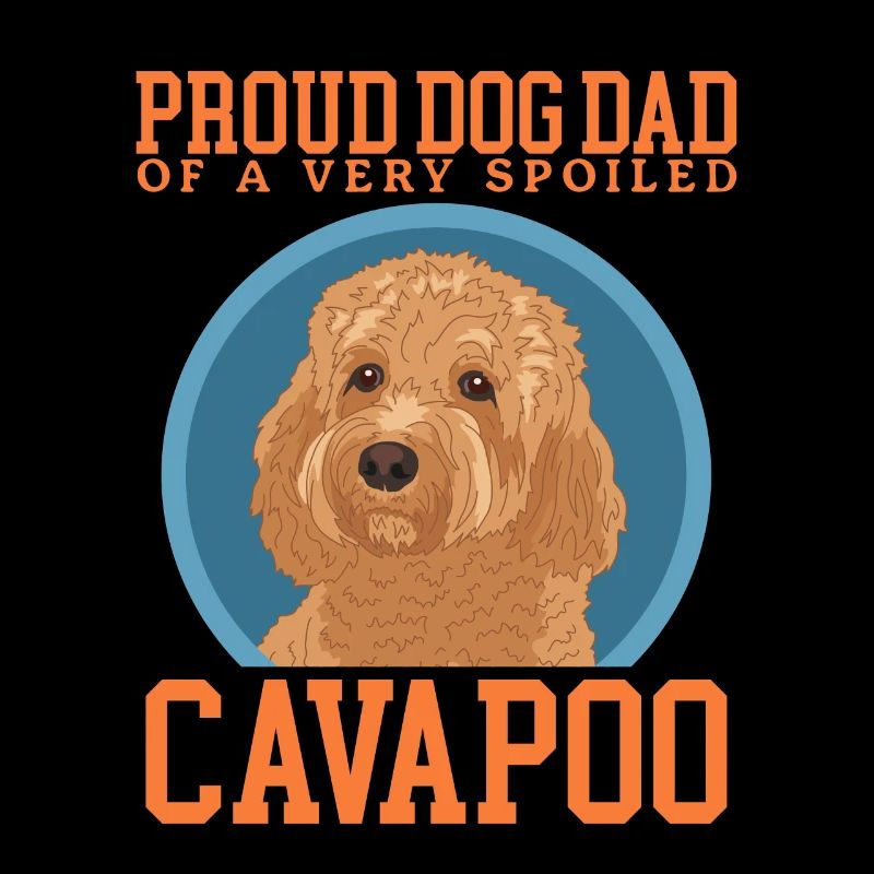 Cavapoo Dad Hunde Cavoodle Hundebesitzer Geschenk