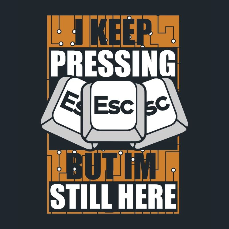 Je continue à appuyer sur esc computer scientist admin