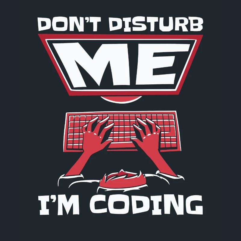 Ne me dérangez pas, je code un codeur développeur