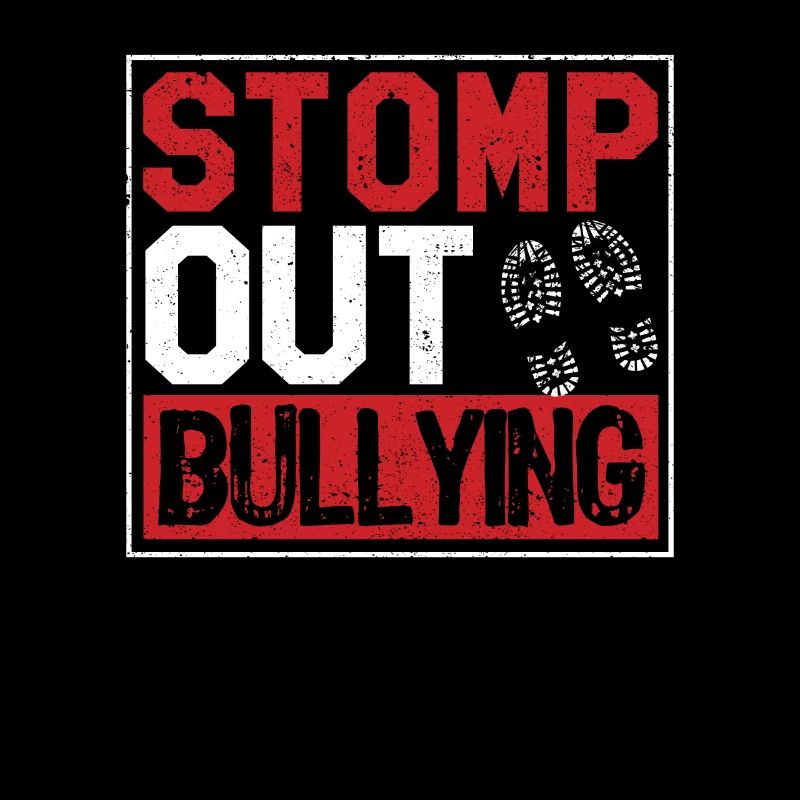 Stomp Out Bullying Funny Back To School Bildung