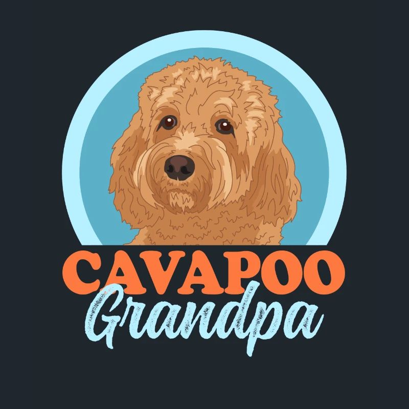 Cavapoo Grandpa Hundebesitzer Cavoodle Geschenk