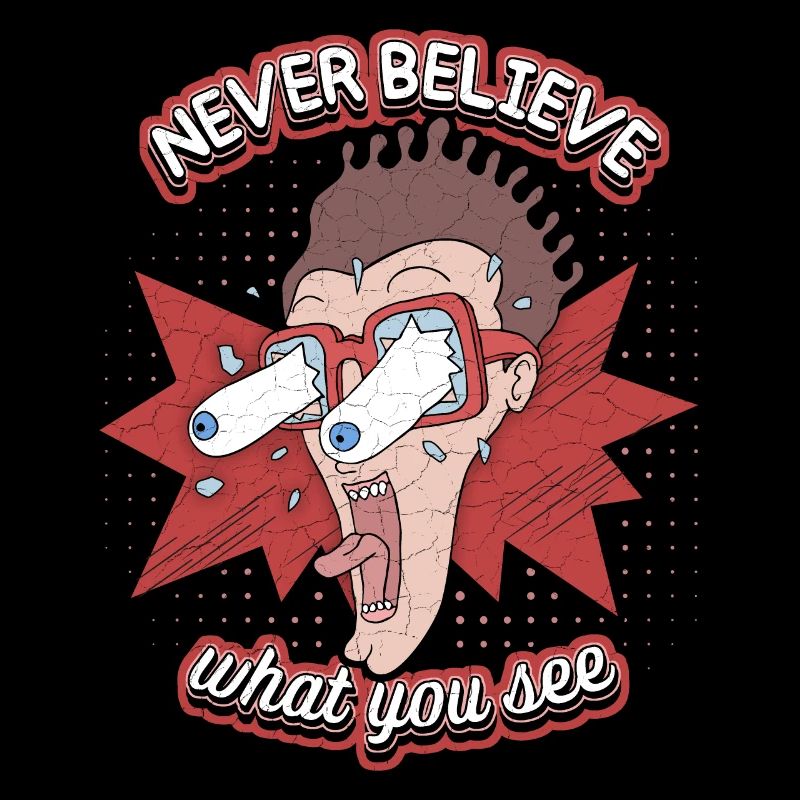 Comic, Comic-Strips, Crazy Man, lustiger Spruch