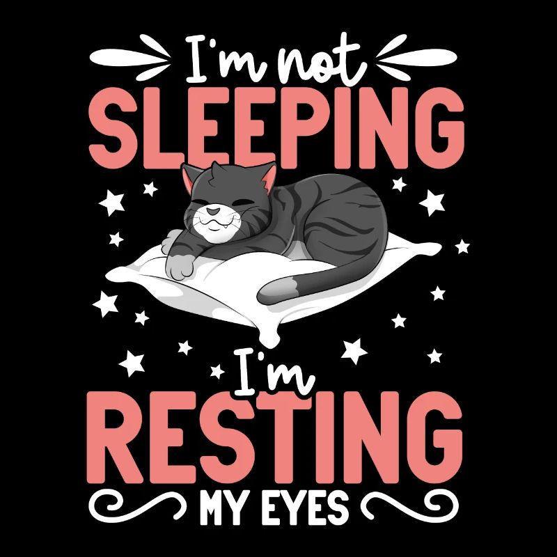 Je ne dors pas - chat