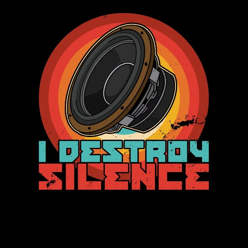 Subwoofer Analog Sound Tontechniker Spruch