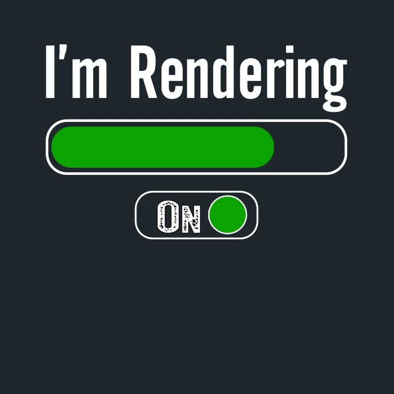I'm RenderingVideo Editor Editing Videographer