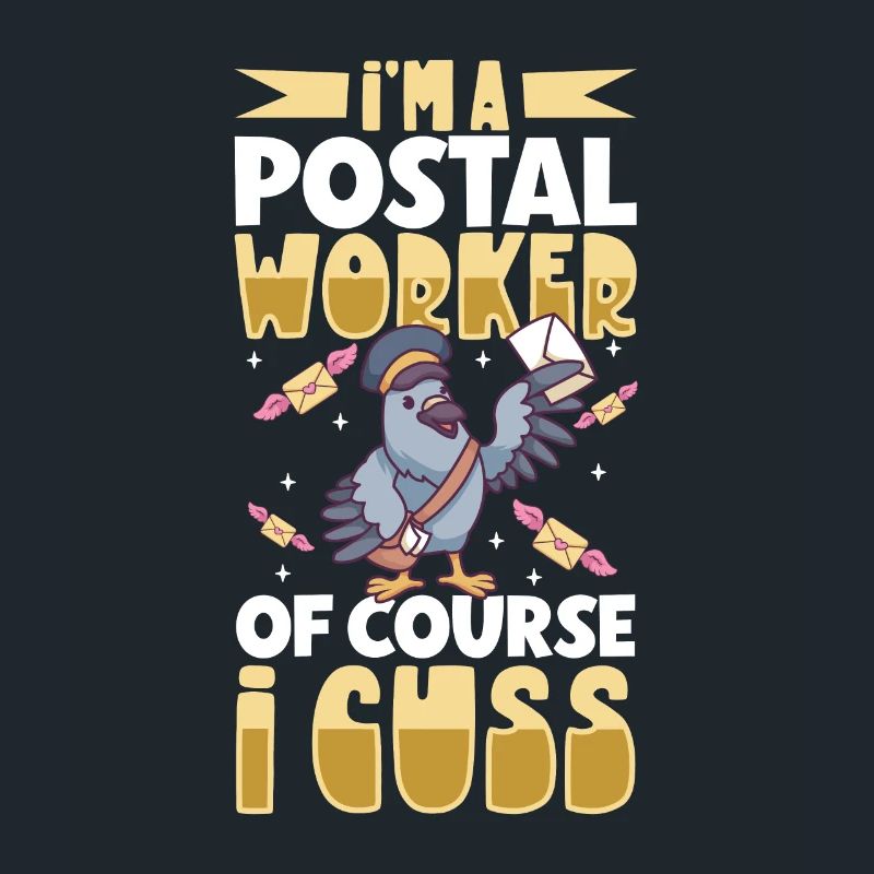 Commis des postes Postlady Postman Post Office