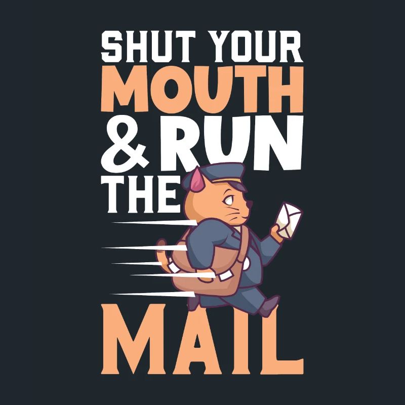 Postangestellte Postdame Postbote Post