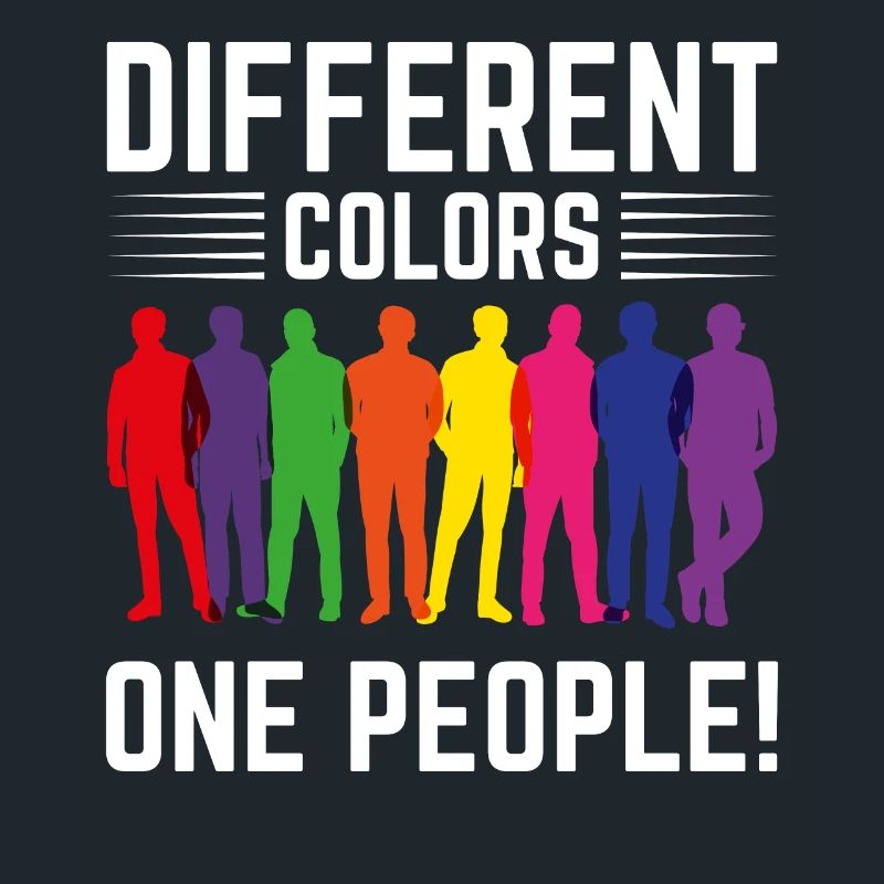 Différentes couleurs, un seul peuple