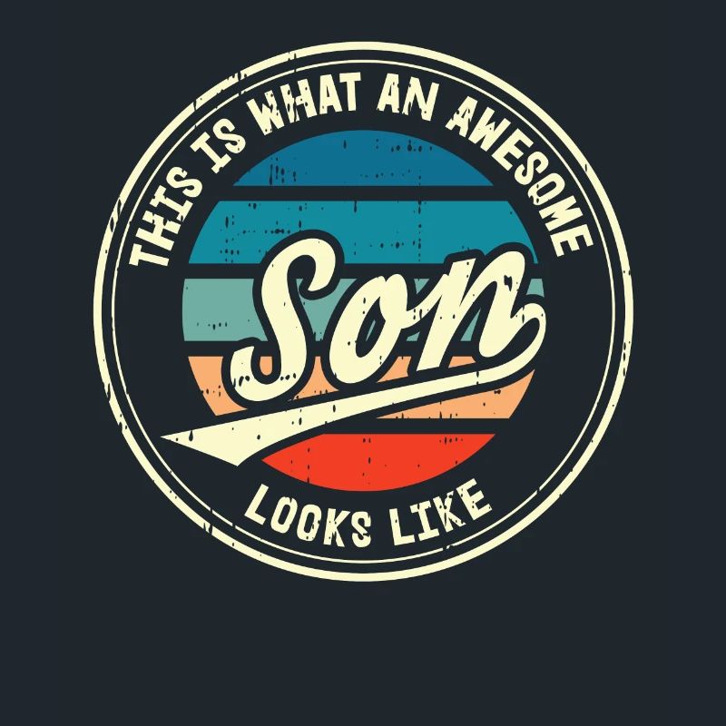 Sohn so sieht ein Spruch Witzig Geschenkidee