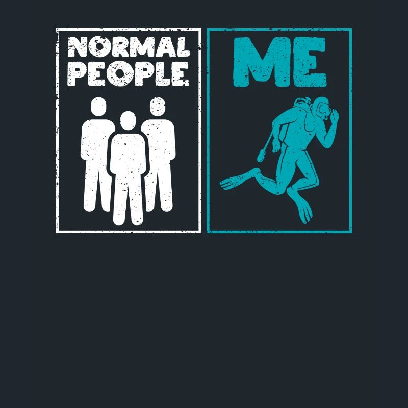 Normal People I Funny Diver Instructor