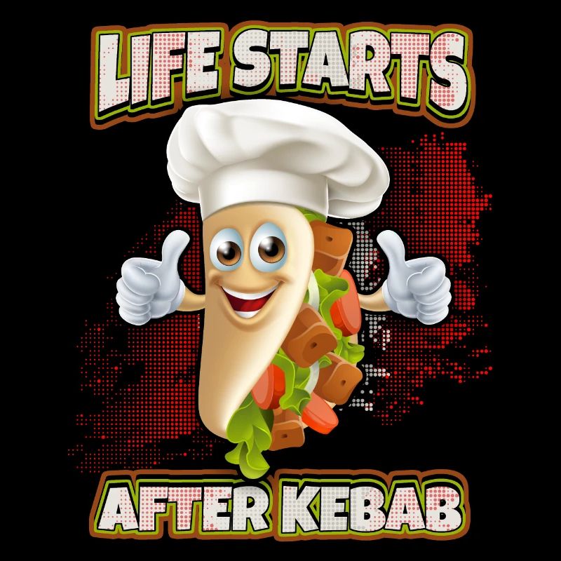 Kebab Koch, Lustiger Kebab Spruch, Döner Kebap