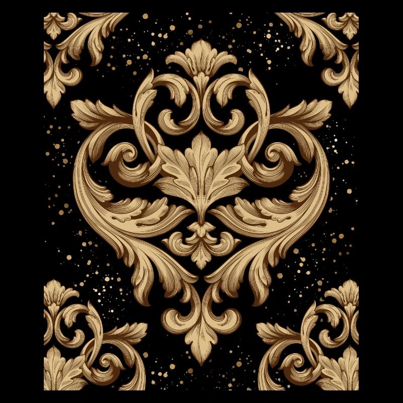 Barock, Barock-Design, Baroque Boho-Ornament