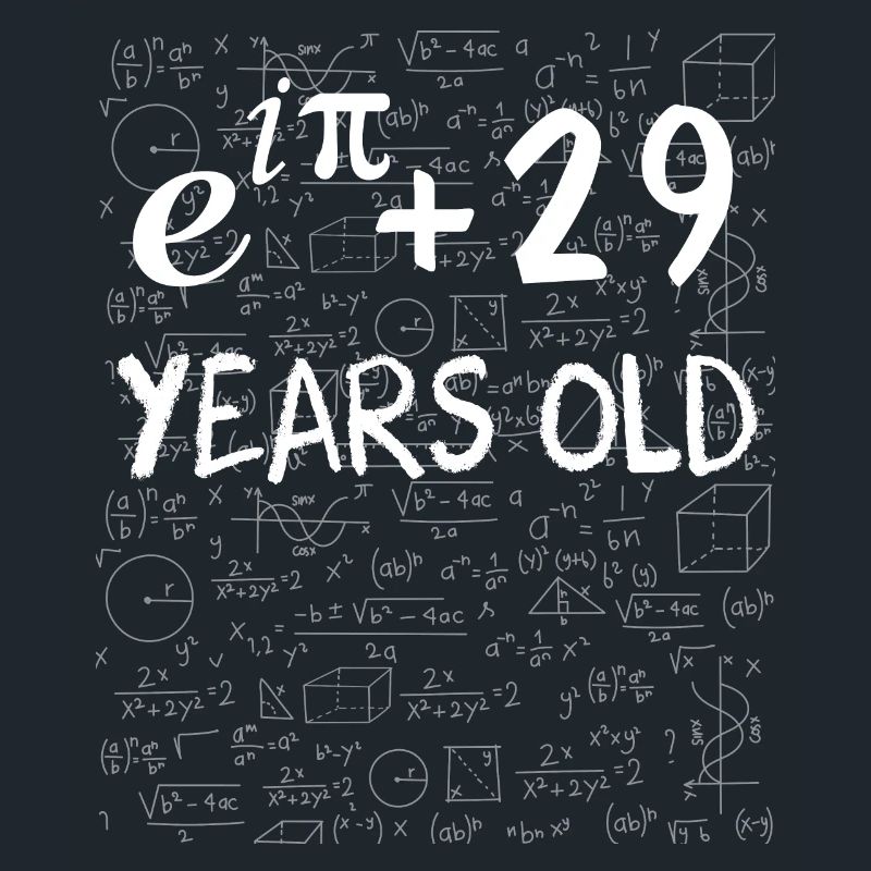 28e anniversaire 28 ans Euler Identité cadeau math