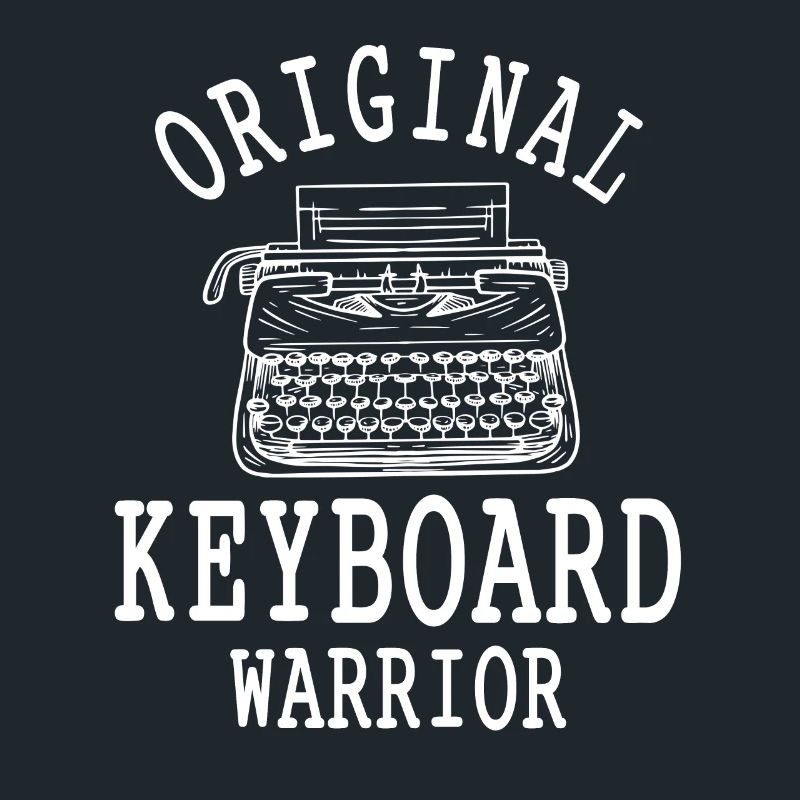 Original Keyboard Warrior Retro Typewriter