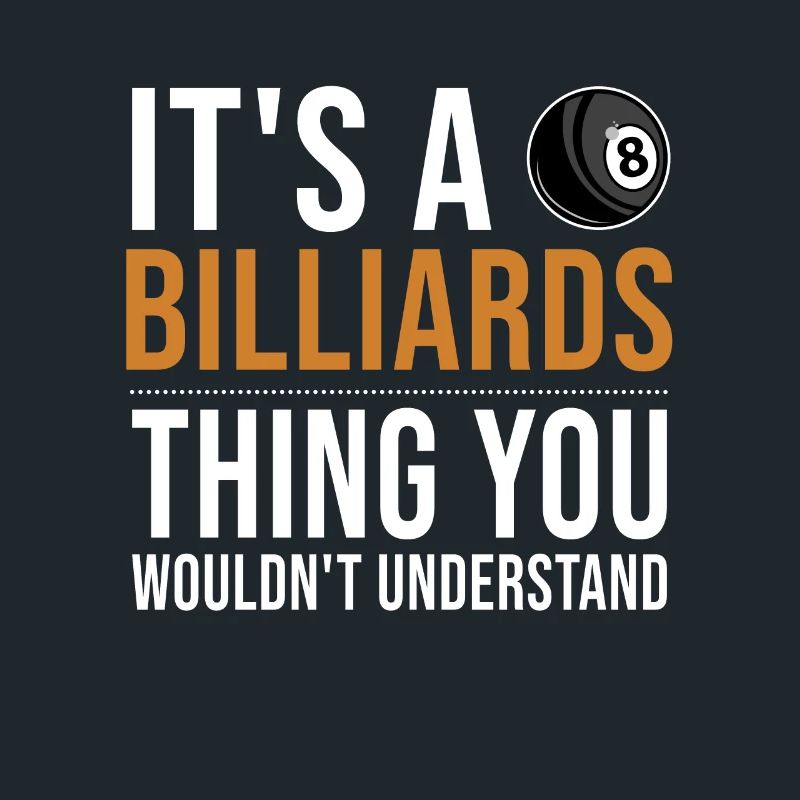 C’est un truc de billard Billardtisch Billard