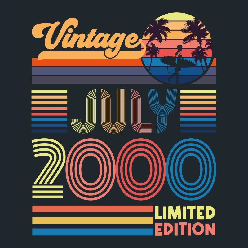 Jubiläum Juli 2000. Geschenk Juli 2000.