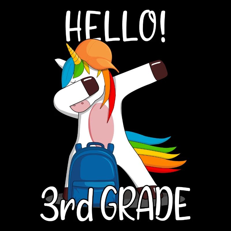 3rd grade third grader elementary school Einhorn