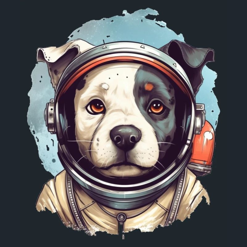 Astronauts Dog