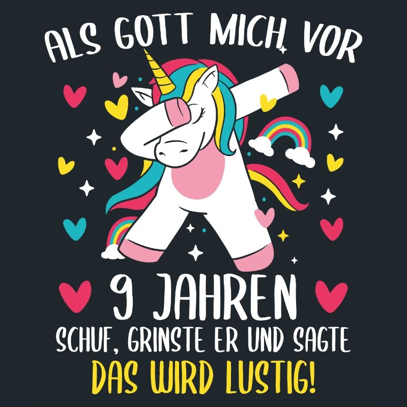 Geschenk 9 Jahre Geburtstagskind