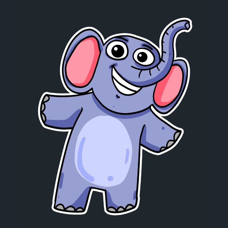 Mignon petit éléphant