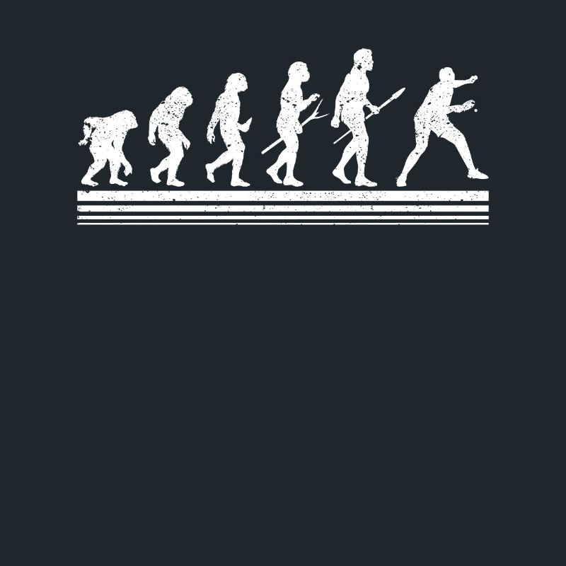 Ping Pong Evolution des Menschen Lustiger Tisch