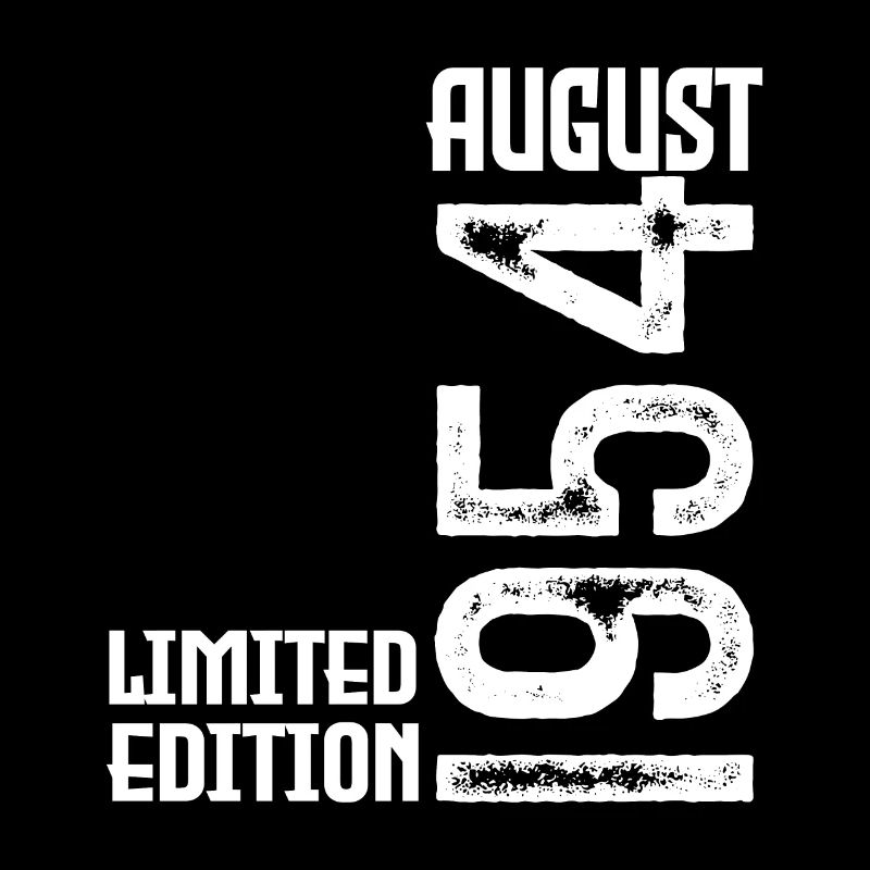 Geschenk August 1954. Geburtstag: August 1954. August