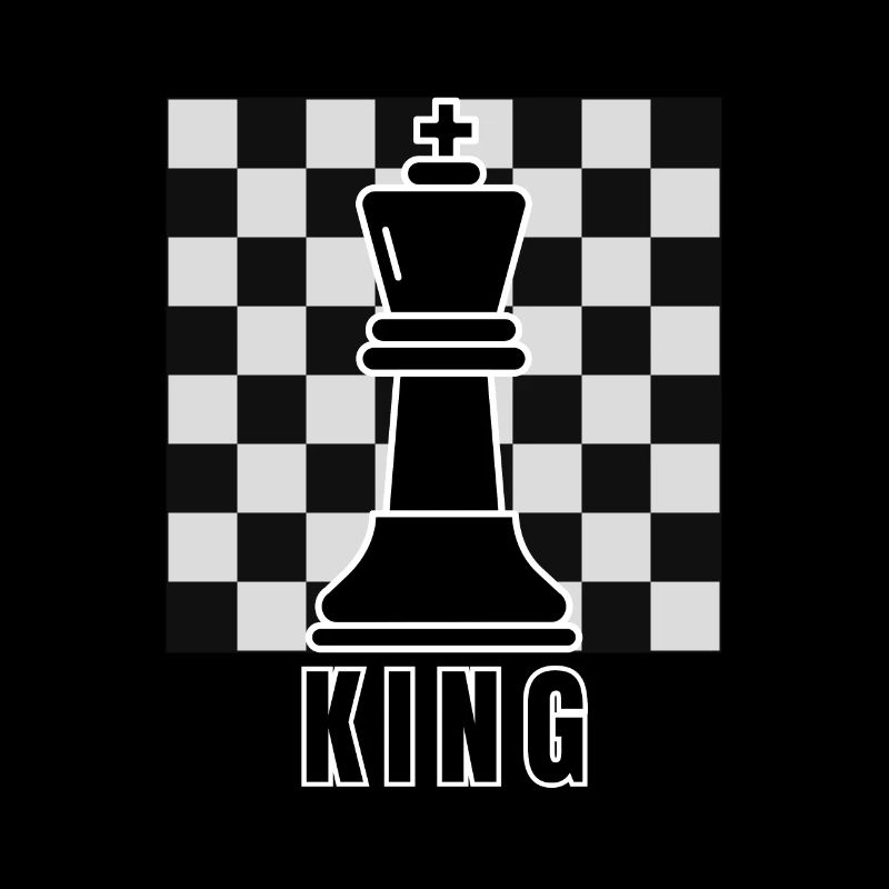 Schwarzer König, Schach, Weltschachtag, Schachspiel
