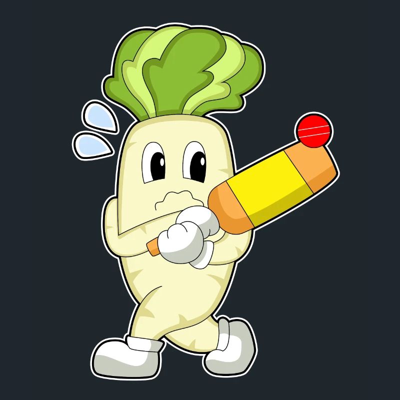 Radieschen Cricket Cricketschläger