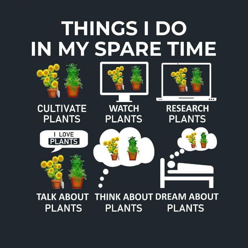 Ce que je fais pendant mon temps libre - Plantes
