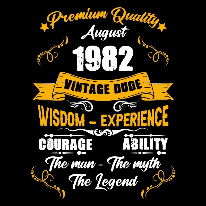 August 1982 Vintage Geburtstag Geschenk