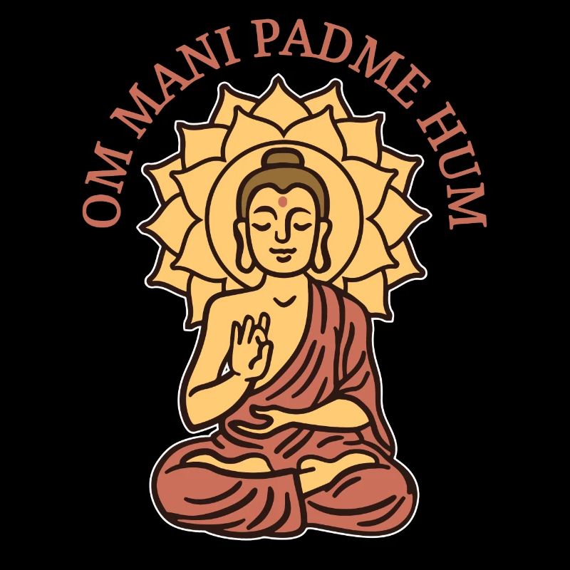 Om Mani Padme Hum Bouddhisme Inde