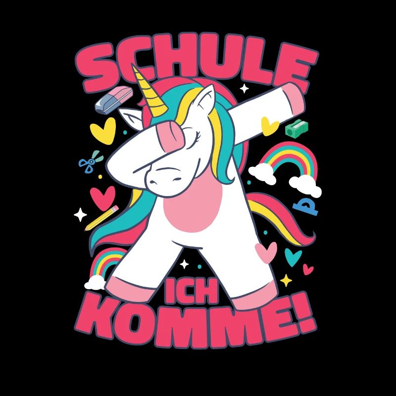 Süßes Einschulung Einhorn Schulkind 2023