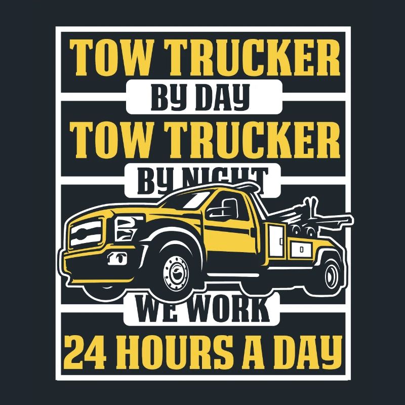 We Work 24 Hours A Day Tow Driver