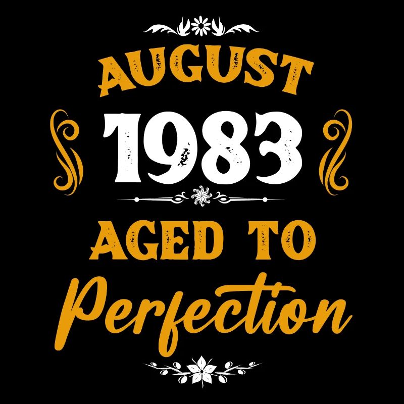 August 1983 Vintage Birthday Gift