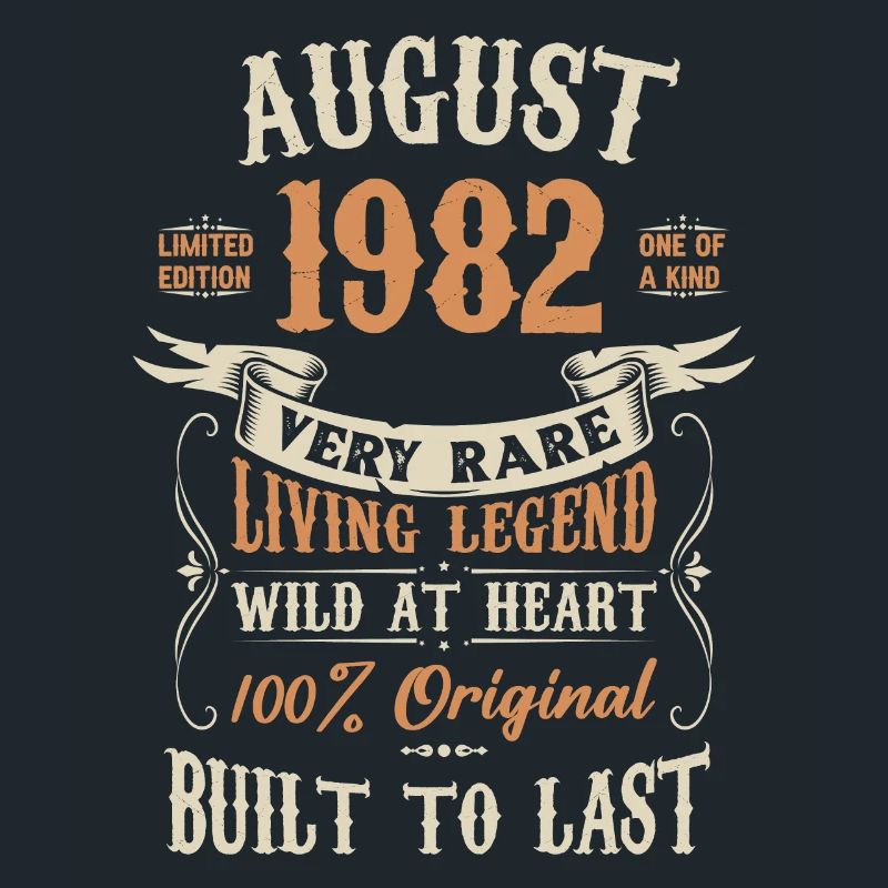 August 1982 Geburtstagsgeschenk