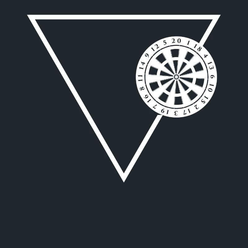Ligne-Triangle - Jeu de fléchettes -