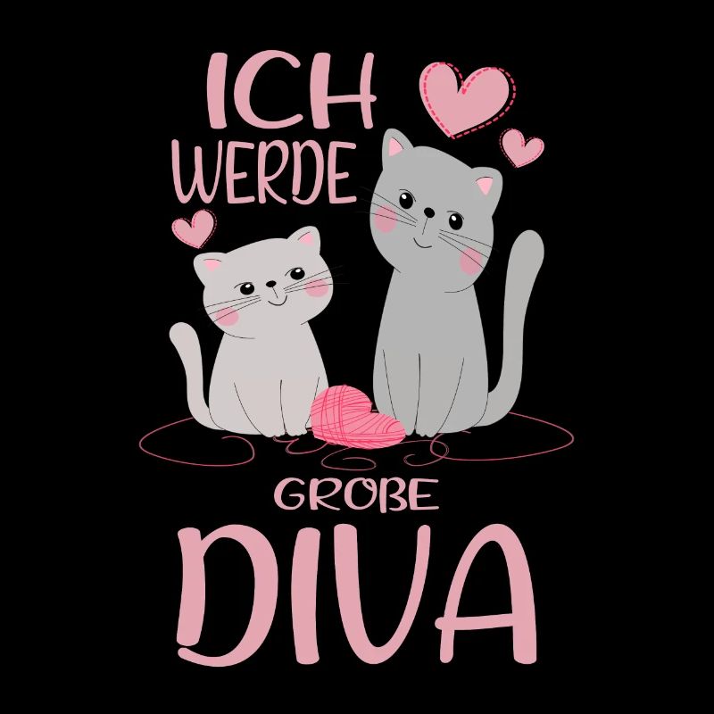 Werde Große Diva Katzen Schwestern