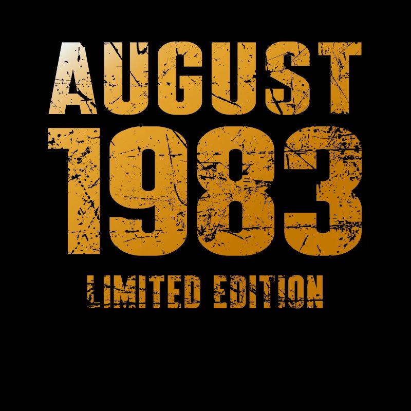 August 1983 Limited Edition Birthday Gift